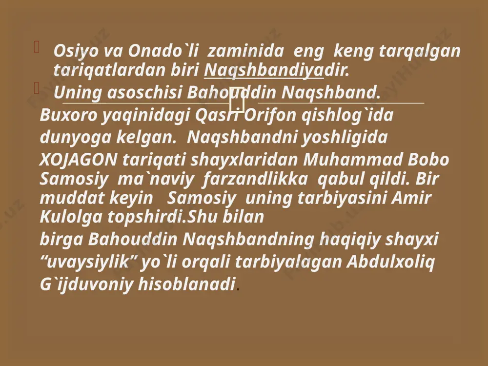naqshbandiya tariqati - Page 4