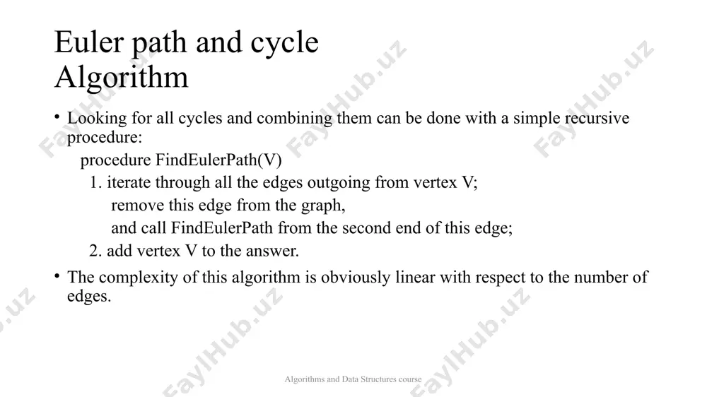 euler path and cycle - Page 5