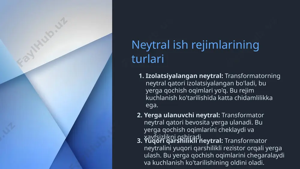 elektr tizimi elementlarining nominal kuchlanishi - Page 5