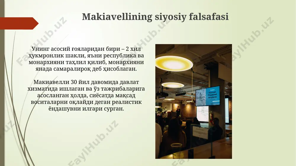 makiavelining hukmdor asari bo‘yicha taqdimot - Page 4