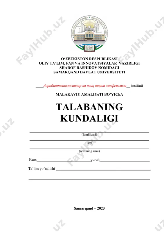 “yuksalish g’alla klasteri” mchj bo‘yicha amaliyot hisobot - Page 4