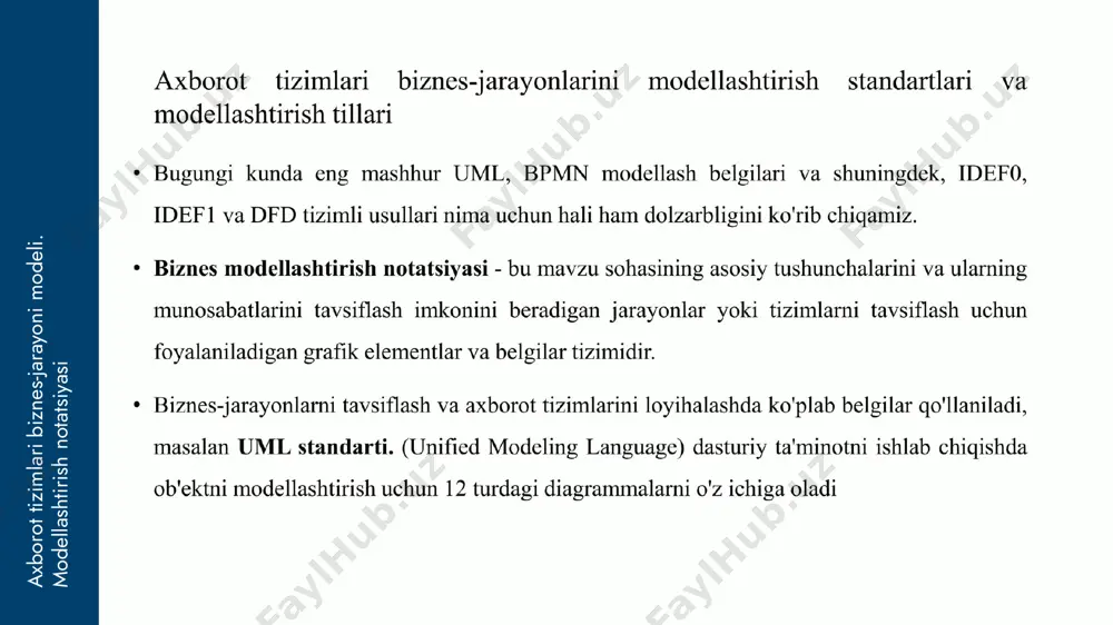 axborot tizimlari biznes-jarayoni modeli - Page 3