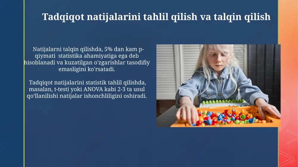 kuzatish va eksperiment rivojlanish psixologiyasining asosiy metodi sifatida - Page 5