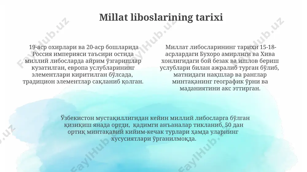 milliy liboslarining hayotimizdagi o’rni - Page 4
