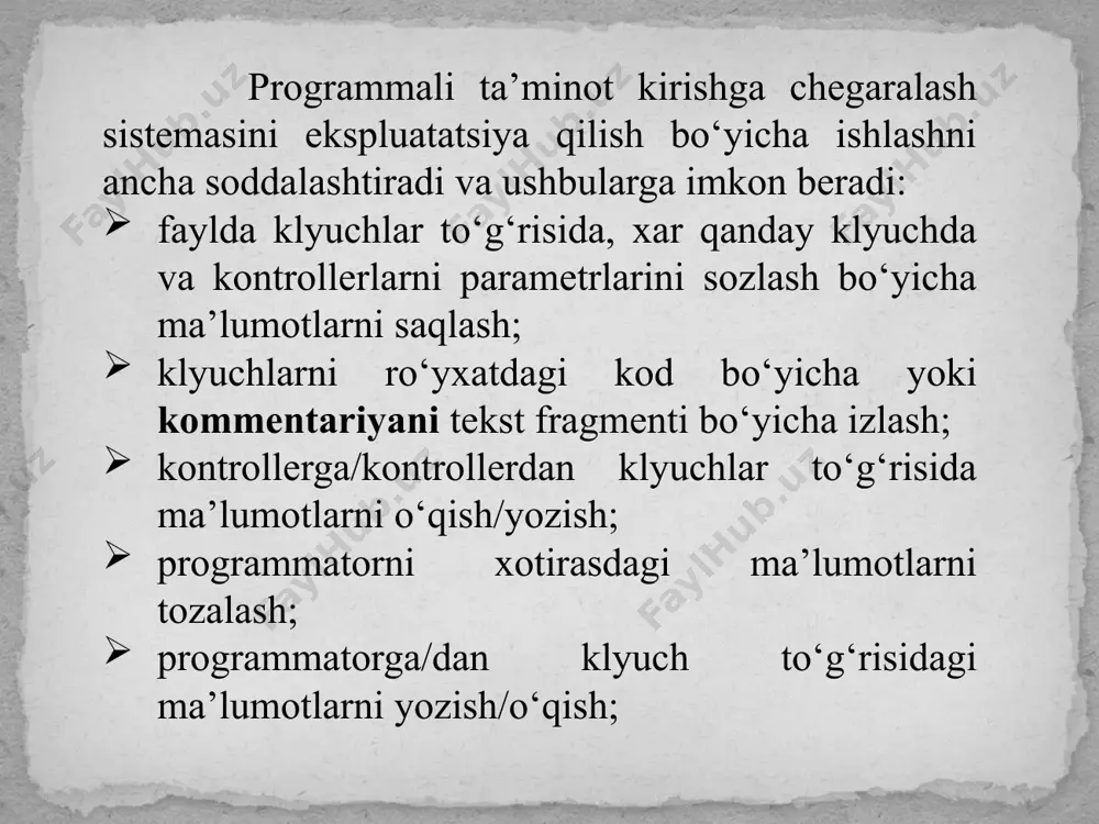 digan asboblar to‘plami. zamonaviy tizimli platalarda zif (zero insertion forse) ishlatiladi. bunda mikrosxemalarni bunaqa razemlarga qo‘yayotganda va olayotganda katta kuch kerak bo‘lmaydi. mikrosxemalarni va protsessorlarni platadan olish uchun (chapda), zip dan tashqari (o‘ngda) kerakli bo‘ladigan uskuna. o‘lchov asboblari ba’zi bir hollarda platalarni yoki qismlarni tekshirish vaqtida ayrim maxsus va o‘lchov asboblardan foydalanishga to‘g‘ri keladi. ular oddiy va uncha qimmat emas. kompyuterni tekshirishda test-razemlari va multimetr kerak bo‘ladi. test - razemlari test-razemlari ketma-ket va parallel ulanadigan portlarni tekshirishda kerak bo‘ladi. agar ularni kabellar ulanadigan joyga ulansa tekshiruv vaqtida parallel va ketma-ket portlarning chiqishlaridan kirish kontaktlariga signal chiqaradi ya’ni o‘z-o‘ziga. 25 – kontaktli parallel test-razem 9 –kontaktli ketma-ket test-razem multimetr ishlash jarayonida kuchlanish va qarshilikni tekshirishga to‘g‘ri keladi. buning uchun raqamli yoki analog multimetrlar kerak bo‘ladi. bularning xoxlaganida, tekshiriladigan zanjirga ulanadigan kamida ikkita chiqishi (shupi) bor. ulanganda multimetr o‘lchangan qiymatni kursatadi. pretsizionniy multimetr 3458a proizvodstva keysight technologies (do 3 noyabrya 2014 g. …