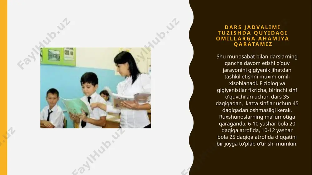o'quvchilarni yoshiga qarab dars jadvalini tuzish va tahlil qilish - Page 4
