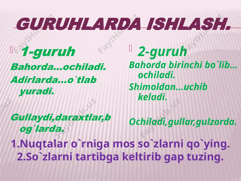 navro`z-bahor bayrami ta'lim darsi - Page 5