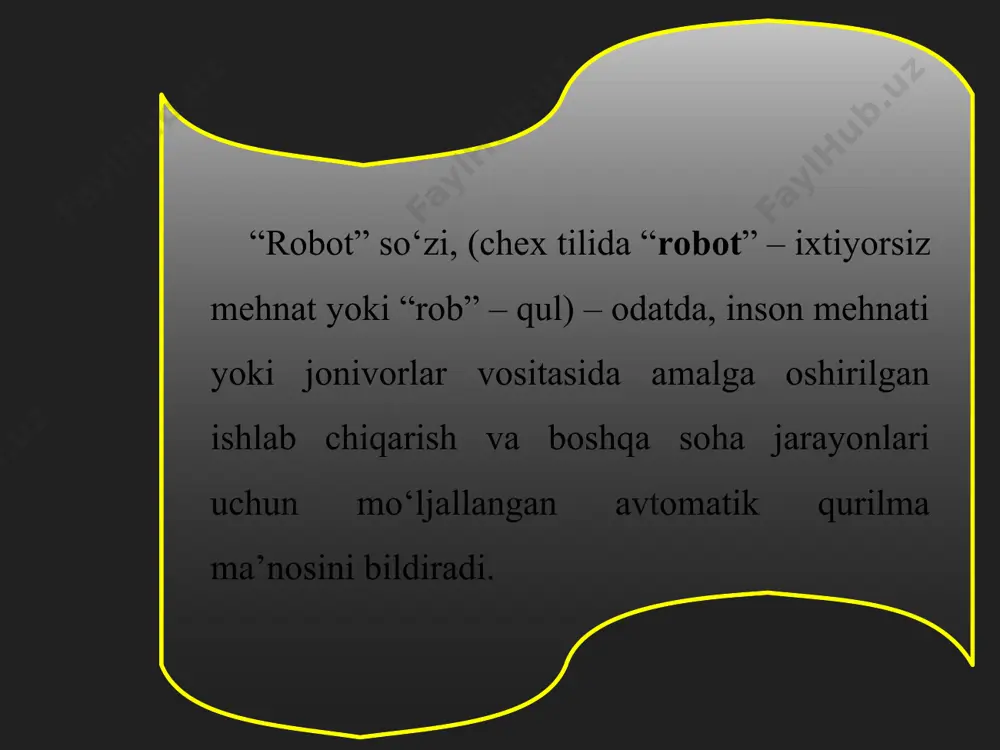 qat'iy dastur asosida ishlaydigan robot - Page 4