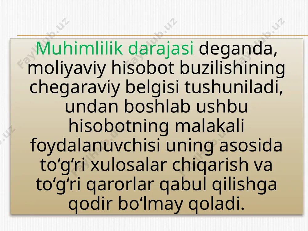 zlari joriy yil tekshiruvini rejalashtirish uchun qimmatli ma’- lumotlarni berishi mumkin. e’tiboringiz uchun tashakkur!!! image3.jpeg image4.jpeg image5.jpeg image6.png image7.jpeg image8.jpeg image9.jpeg image10.png image11.jpeg image12.jpeg image13.jpeg image14.jpeg image15.jpeg image16.jpeg image17.jpeg