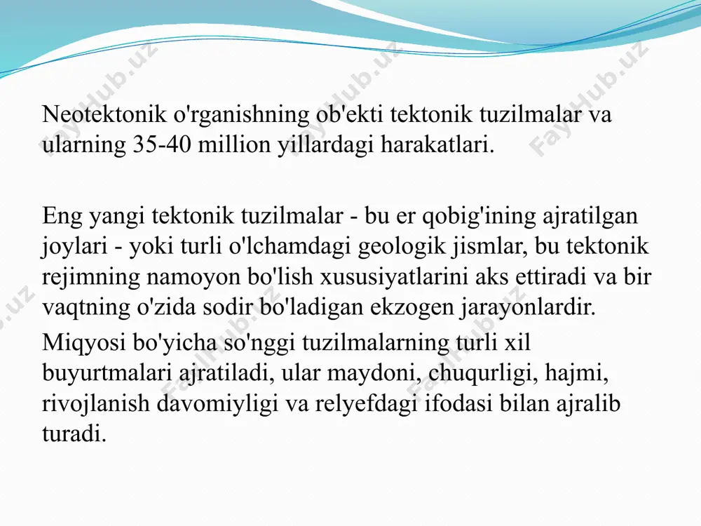 neotektonika davri va uning ahamiyati - Page 5