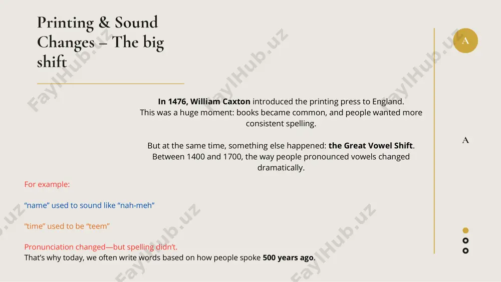 the development of english spelling - Page 5