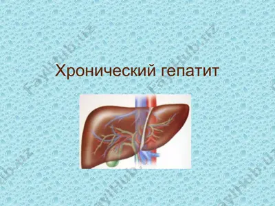 хронический гепатит — PPT