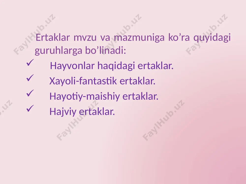 ertaklar – xalq og’zaki ijodining qadimiy janri - Page 4