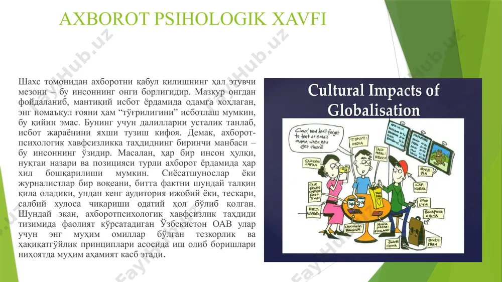 virtual tizimda axborot xavfsizligi fanidan oralig nazorat ishi - Page 4