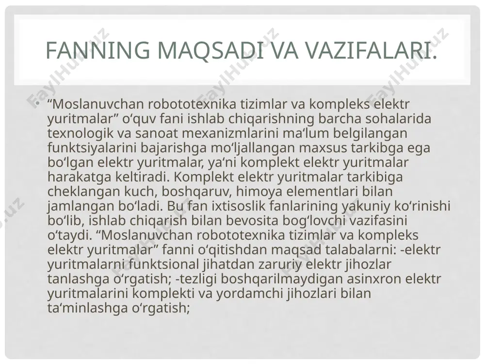 komplekt elektr yuritmalar - Page 5