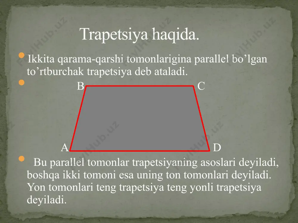trapetsiya haqida umumiy ma’lumot - Page 3