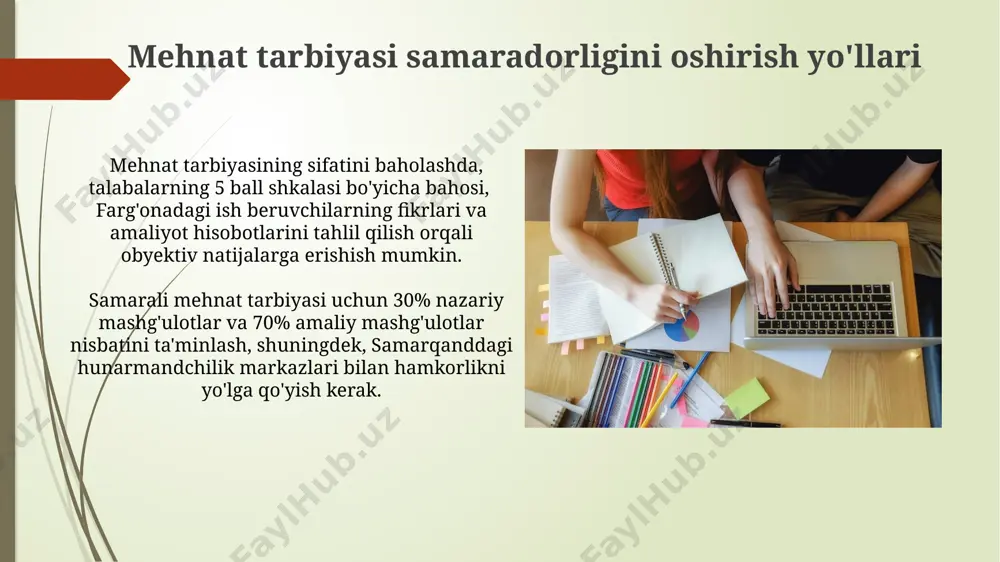 mehnat tarbiyasining mazmuni va metodlari - Page 3