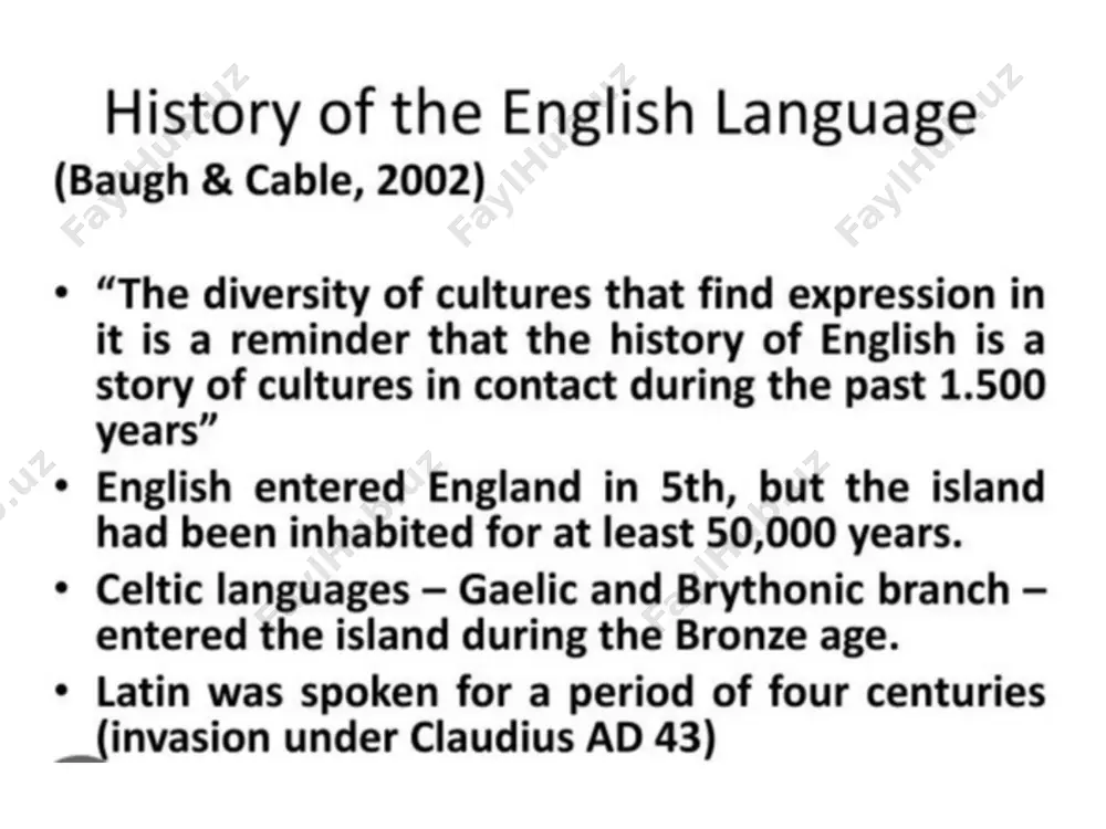 the history of the english language - Page 5
