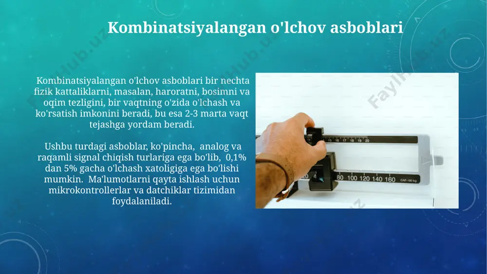 raqamli o'lchash asboblarining klassifikatsiyasi - Page 4