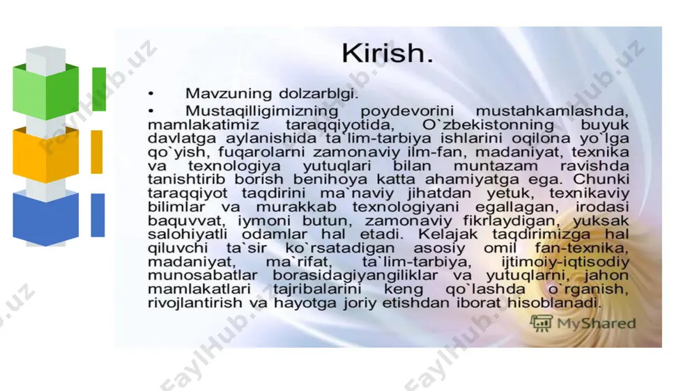 ta'lim sohasidagi islohotlar - Page 3