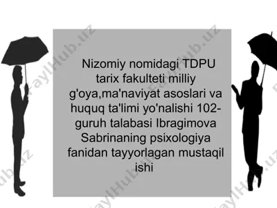 sezgito`g`risida umumiy tushuncha — PPTX