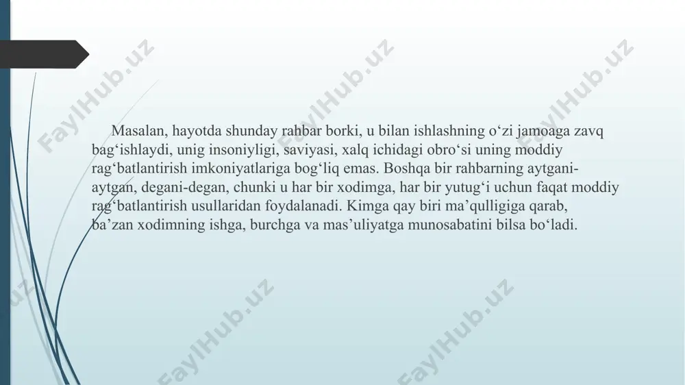 boshqaruvning pedagogik psixologik xususiyatlari taqdimoti - Page 4