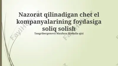 metodlar metodlari — PPTX