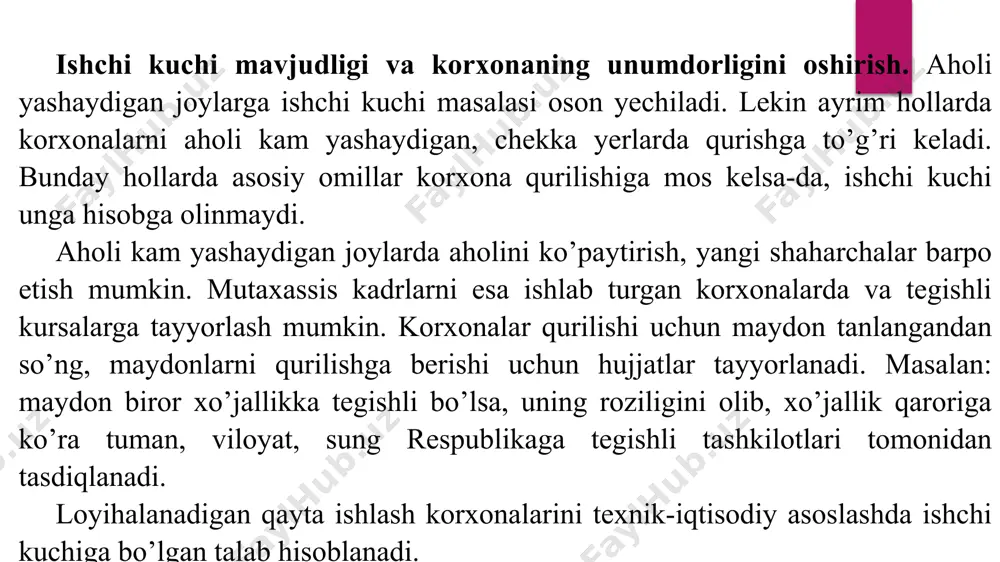korxonalarni rekonstruksiya qilish, unumdorligini oshirish usullari - Page 5