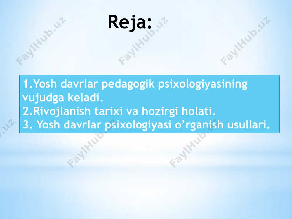 ixologiyasi ғanining rivojlanish tarixida k.d.ushinskiyning o’rni alohida ahamiyat kasb etadi. uning ғikricha psixologiya ғanining asosiy vaziғasi ta’limning maqsadini aniqlashga, ta’lim-tarbiya natijalarini to’g’ri baholashga, shular asosida yangi metod va usullar yaratishga, pedagogik tajribani tahlil qilish va umumlashtirishda muhim o’rin tutadi deb aytadi. k.d.ushinskiyning “inson tarbiya predmetidir” asarida pedagogik ta’sir jarayoni hisoblangan insonning psixologik xususiyatlari, uning o’ziga xos tomonlari o’z aksini topgan. shuningdek, rossiyada ilmiy psixologiyani rivojlantirishda n.ғ.kapterev, n.a.sikorskiy, ap.nechaev, a.ғ.lazurskiy, p.ғ.lesgaғt, i.m.sechenov, i.p.pavlov, p.p.blonskiy singari olimlar bu borada o’zlarining munosib hissalarini qo’shganlar. ta’qidlash joizki, ayniqsa, l.s.vigotskiy, s,l.rubinshteyn, ar.luriya, a.n lesyp’vi, m.ya.basovlar tomonidan yaratilgan yangi ilmiy nazariyalar, chunonchi psixikaning madaniy-tarixiy rivojlanish va taraqqiyotning o’zaro munosabat nazariyasi, psixik taraqqiyotda ғaoliyatning mavqei singari ilmiy-nazariy qarashlari hozirgi kun yosh davrlar psixologiyasi va pedagogik psixologiya ғanining tayanch tutunchalaridandir. o’tgan asrning o’rtalarida vujudga kelgan turli nazariyalar, qarashlar, o’quv ғaoliyati va tarbiyaning talqinlari (d.n.bogoyavlenskiy, n.a.menchinskaya, p.ya.galьperin, z.i.kalmikova, n.ғ.talizina, d.b.elkonin i.v.davidov, l.v.zankov, l.n.landa, a.a.lyublinskaya, n.v.kuz’mina va boshqalar) naғaqat pedagogik …