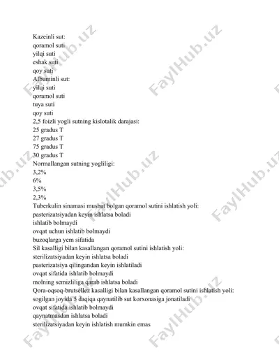 kazeinli sut — DOCX