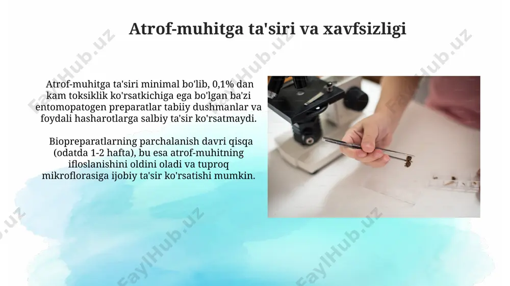 mikrobli entopotogen preparatlarning ahamiyati - Page 5