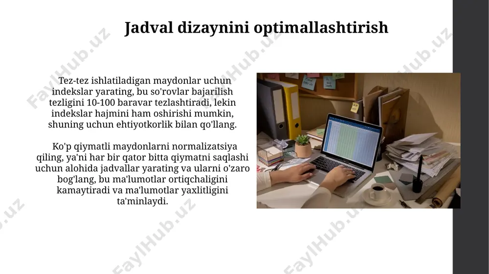 ms access dasturida jadval yaratish - Page 4