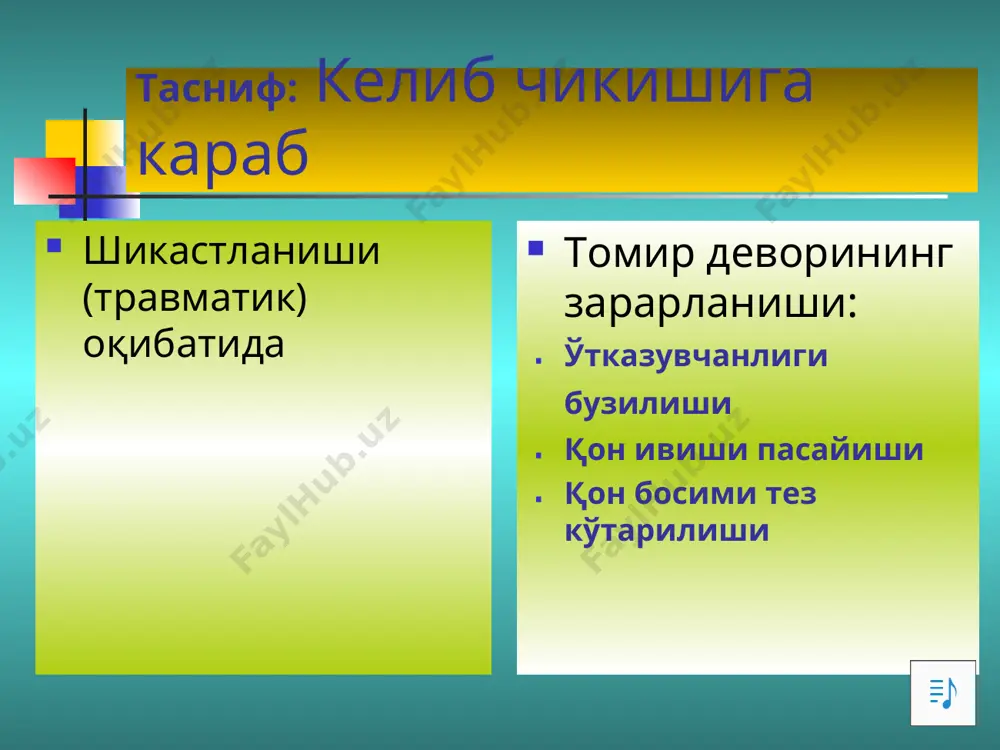 qon ketishi va uni to'xtatish usullari - Page 4
