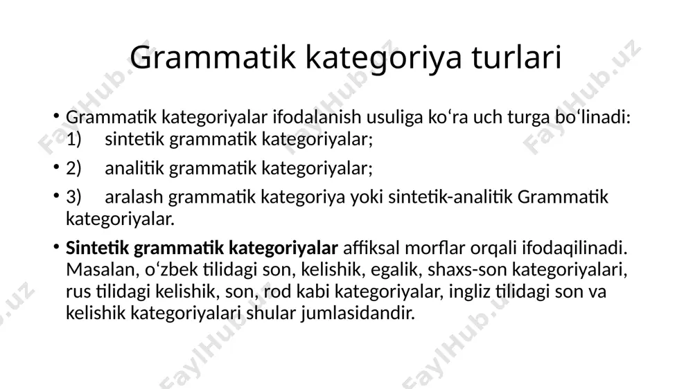 sintetik va analitik tillar - Page 5