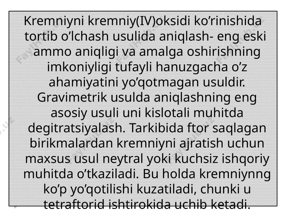 kremniyning analitik kimyosi - Page 4