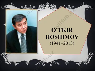 o’tkir hoshimov — PPT