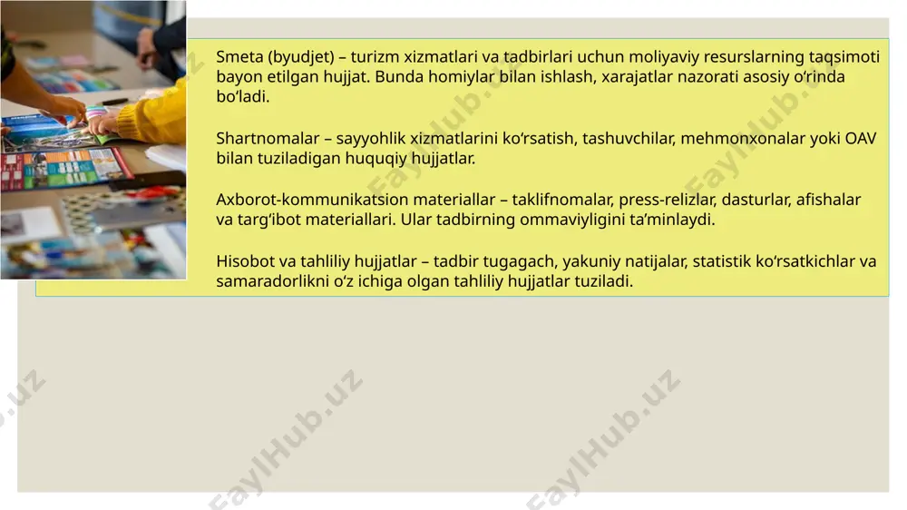 imlaydi; moliyaviy xarajatlarni nazorat ostida ushlab turadi; tadbir natijalarini baholash uchun huquqiy va tahliliy asos yaratadi. e’tiboringiz uchun rahmat! image2.jpg image3.png image4.png image5.png image7.png image8.png image9.png /docprops/thumbnail.jpeg