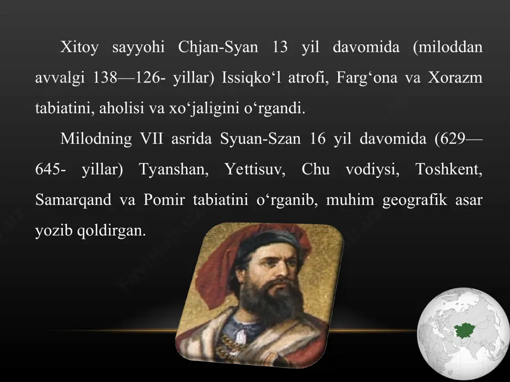 o‘rta osiyoning geografik o‘rganilish tarixi 7-sinf - Page 5