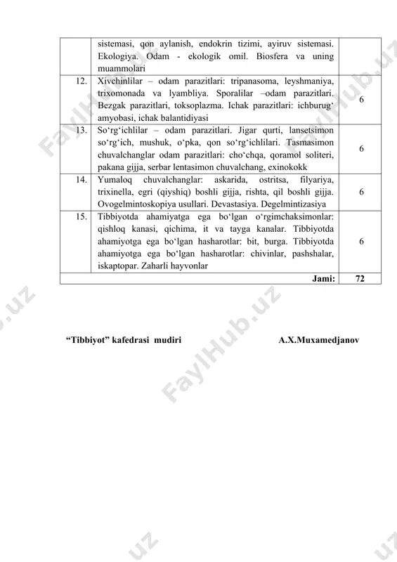 2024-2025 o‘quv yili uchun kalendar-tematik reja - Page 3