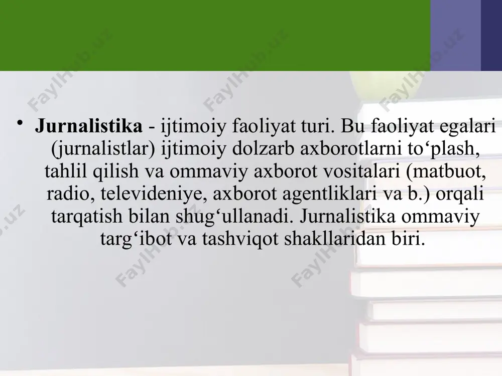 jurnalistik faoliyatining universallashuvi - Page 4
