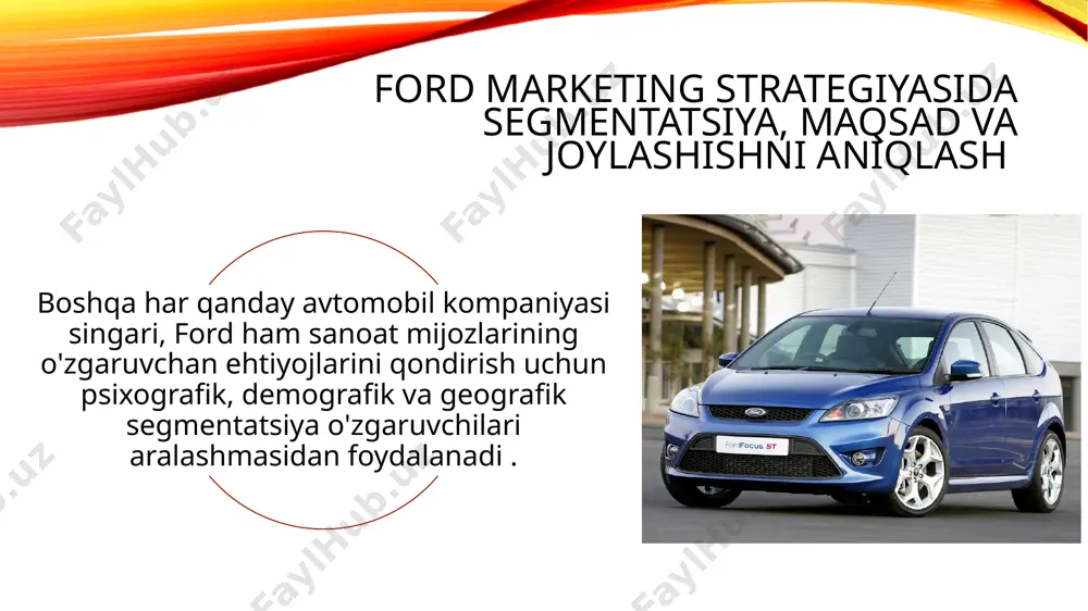 ford marketing strategiyasi - Page 5