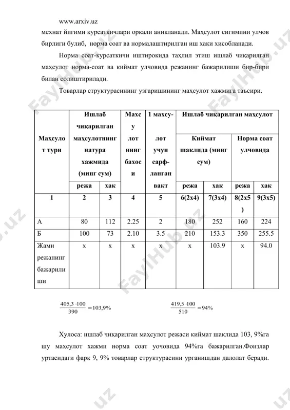кичларидан биридир. маҳсулотни сотиш мажбурияти хисобига, ишни бажариш четга курсатилган хизматдан тушган тушум оркали корхона хомашё, ёкилги, энергия захираларини ташкил этади. ишчи ва хизматчиларга иш хаки тулалайди. реализация хажми халк хужалик тармокларининг ижтимоий мехнат таксимоти ишлаб чиқарган ва истеъмол жараёнида вужудга келадиган узаро алокаларини ишлаб чиқаришга мехнатнинг хажим ва таркиб жихатидан ижтимоий эхтиёжларга мувофиклигини курсатади. маҳсулотни сотиш курсаткичидан режалаштириш ва учётга олишда киймат ва натура шаклларида фойдаланилади. халк хужалик ишларини уз муддатида олиб боришни таъминлаш максадида республика президентининг 12 май 1995 йилдаги "халк хужалигида уз вактида утказилиши учун корхона ва ташкилот рахбарларининг маъсулиятини ошириш борасидаги чора тадбирлар тўғрисидаги"ги фармони мухим аҳамият касб этади. бу фармонга мувофик истеъмолчилар мол етказиб берувчиларининг товарларини кийматини 15%дан кам булмаган микдорда пул утказиши шарт. шундаги товарларни, хизматларни амалга оширилади 60 кун ичида хисоб-китоб ишлари амалга оширилмаса бундай карздорликни муддати утган дебитор карзлар деб саналади. халк хужалик ишларини такомиллаштириш максадида кейинги даврларда вексел, чек шаклларида кенг …