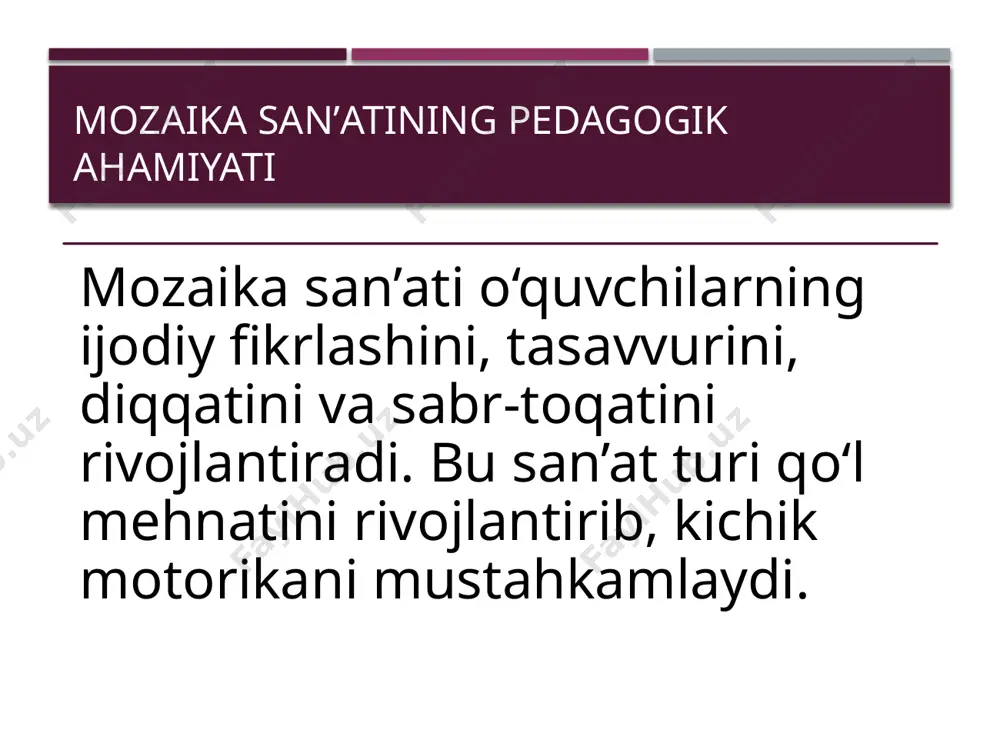 mozaika san'ati haqida tushuncha - Page 4
