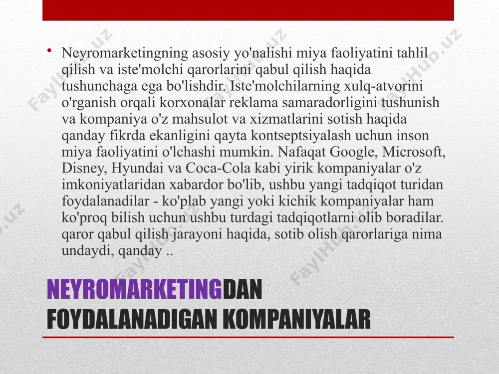 pr va marketingning o’ziga xos xususiyatlari - Page 5