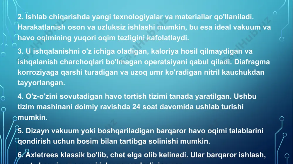 eng qo'llaniladi. xususiyatlari zanglamaydigan po'latdan yasalgan qobiqning umumiy dizayni, evaporatator, kondenser va isitish quvurlari zanglamaydigan po'latdan yasalgan. 2. korroziyaga qarshi, yoshga chidamli, oson ishlash va barqaror funktsiya, xavfsizlik va chidamlilik bilan tavsiflanadi. 3. yaxshi isitish almashinuvi va katta suv chiqishi bilan o'ralgan zanglamaydigan po'lat quvur kondensatori. dz auto-control turining qo'shimcha xususiyatlari 1. suv sathining maxsus dizayni, suv darajasi past bo'lganda, signalizatsiya tizimi ishlaydi va elektr ta'minotini uzadi tez. 2. avtomatik suv ta'minoti funktsiyasi, suv darajasi past bo'lganda, floater avtomatik ravishda ko'tariladi, suv ichiga kiradi. uskunalar uzluksiz ishlashini ta'minlaydi .vaqtni tejang va yuqori xavfsizlikka ishonch hosil qiling. re-5000 rotary evaporator. re-5000 rotary evaporator tavsifi rotary evaporator - bu aylanadigan shishani doimiy tezlikda aylanishidan foydalangan holda vakuum bosimi, doimiy haroratni isitish sharoitlaridan foydalanish, katta maydonning ingichka plyonkasini shakllantirish, yuqori bug'lanish uskunalarini o'rnatish. re-5000 rotatsion evaporatorining xususiyatlari. 1.o'rnatilgan vakuum tekshirgichi, yuqori vakuum ishlashi. 2. ptfe muhrlanishi. 3. aylanadigan kolbaning ko'tarilishi yoki tushishini avtomatik …