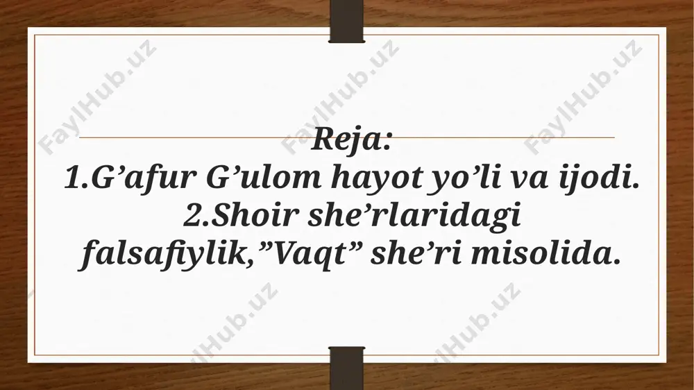 ,kechnmani sezib boraveradi.har o’qiganingizda turli xulosalarni olaverasiz.bu esa shoir mahoratidan darak beradi. e’tiboringiz uchun rahmat! image5.png image6.png image7.jpg image8.jpg image9.jpg image10.jpg image11.jpg image3.png image4.png /docprops/thumbnail.jpeg
