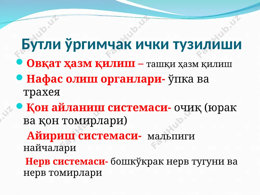 ўргимчаксимонлар (arachnoidea) cинфи - Page 5