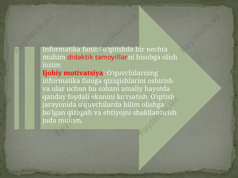 informatikani o‘qitishning didaktik asoslari - Page 5