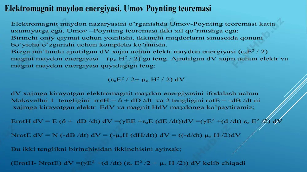 elektromagnit maydonlari - Page 5