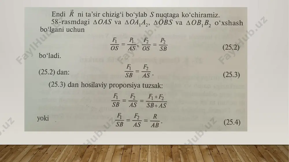 qattiq jismning og'irlik markazi - Page 5